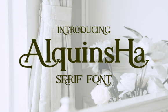 Alquinsha: The Serif Font That Elevates Your Campaign Design