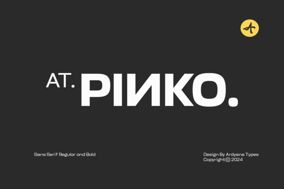At Pinko: A Modern Sans Serif Font for Business Branding