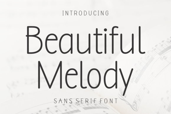 Beautiful Melody: A Font That Elevates Handmade Creations