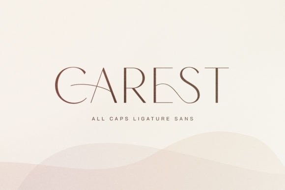 Carest: A Modern Sans Serif Font for Campaign Creativity