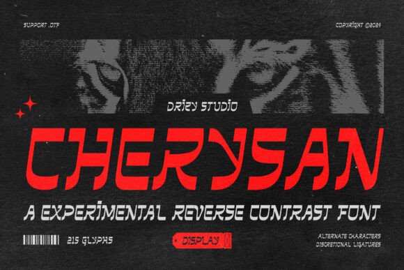 Cherysan: A Bold Font for Professional Branding