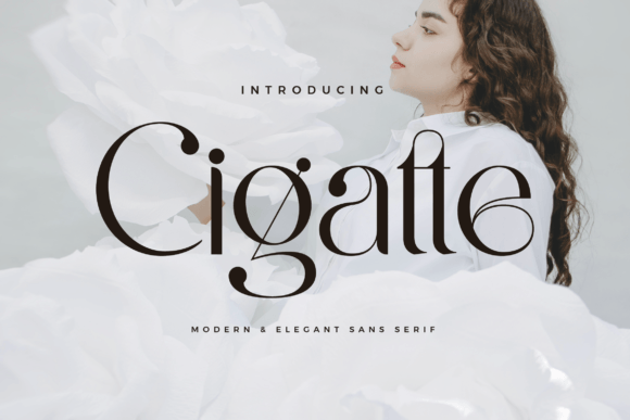 Cigatte: A Modern Sans Serif Font for Business Branding