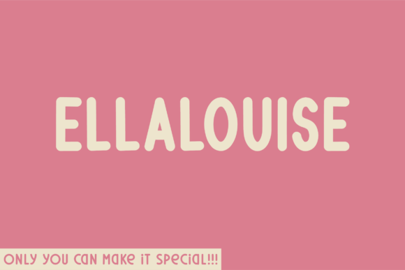 Ellalouise Rounded: A Font That Elevates Your Brand