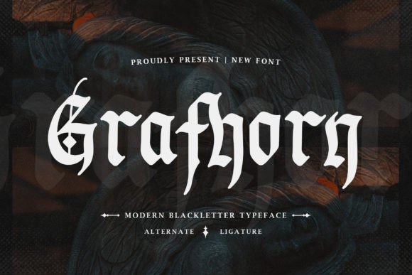 Grafhorn: A Bold Blackletter Font for Digital Design