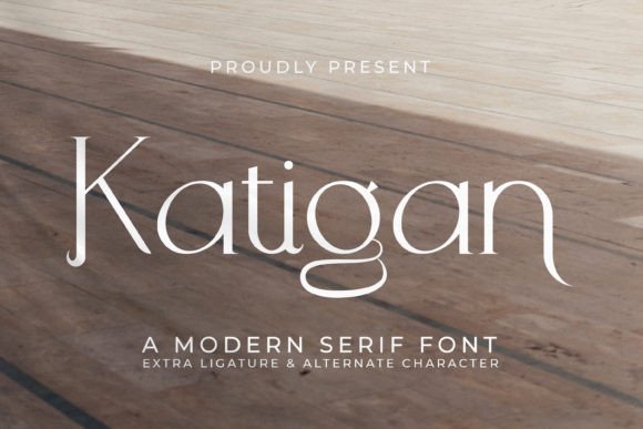 Katigan: A Serif Font That Elevates Handmade Creations