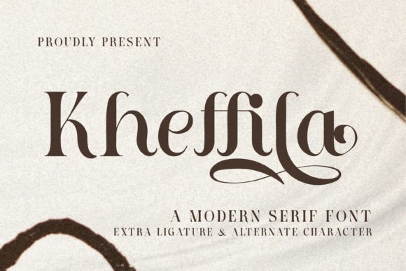 Kheffila Serif Font for Web Design