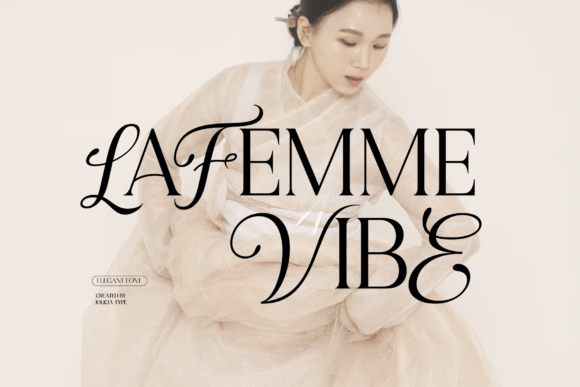 Lafemme Vibe Serif Font for Craft Creations
