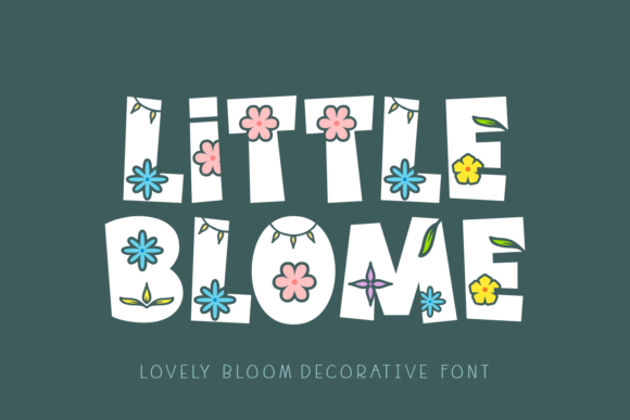 Little Blome: A Whimsical Font for Web Design Projects