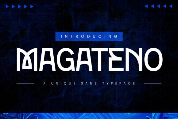 Magateno: A Modern Sans Serif for Bold Branding