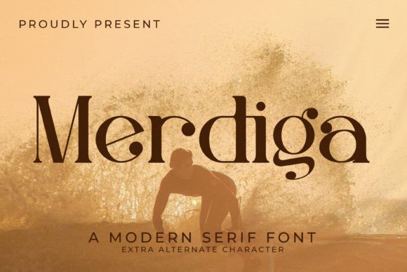 Merdiga Serif Font Review for Real Projects