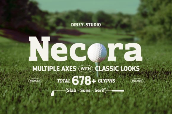 Necora – A Timeless Serif Font for Modern Branding