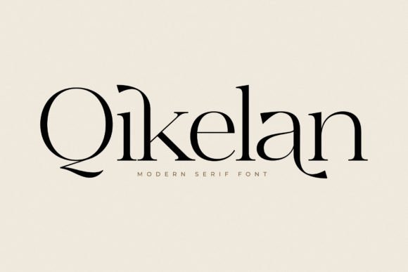 Qikelan: A Serif Font That Elevates Branding with Timeless Style