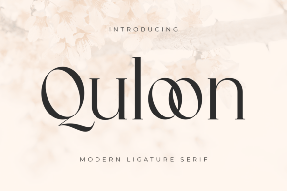 Quloon: A Serif Font That Elevates Editorial Design
