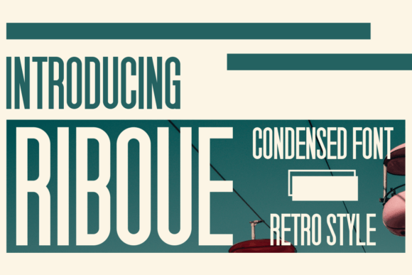 Riboue: A Modern Sans Serif Font for Editorial Elegance