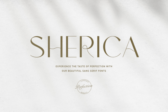 Sherica: A Sleek Sans Serif Font for Modern Web Design