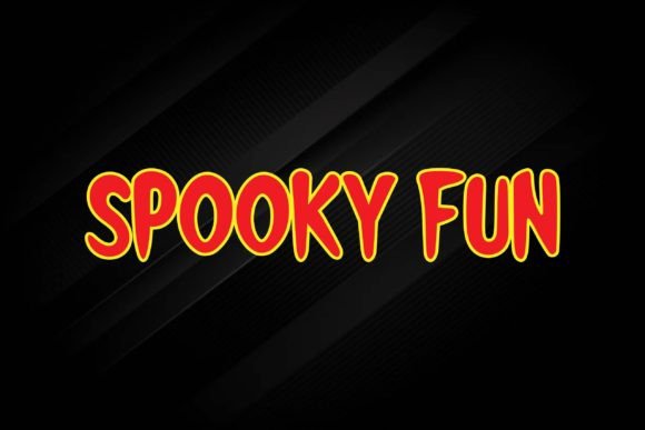 Spooky Fun Font for Campaign Creatives