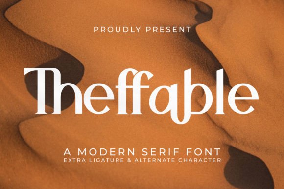 Theffable: A Serif Font That Elevates Web Design