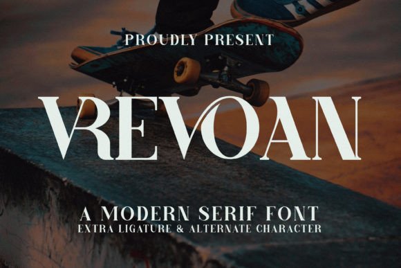 Vrevoan: A Serif Font That Elevates Editorial Design