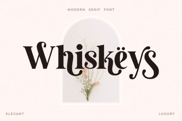 Whiskeys Font for Handmade Creations